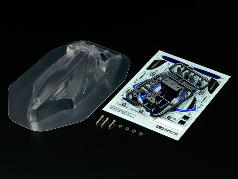 95645 - Mini 4WD Dual Ridge Jr. Clear Shell