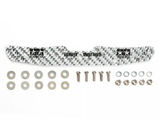 95305 HG Carbon Multi Roller Setting Stay (1.5mm/Silver)